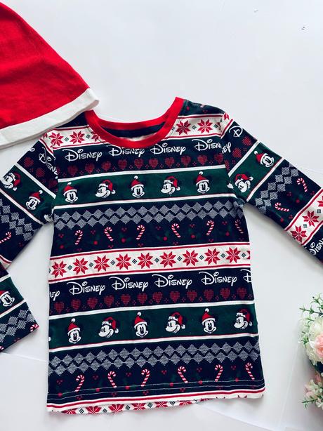 Triko vánoční mikkie mouse - v.104, 104