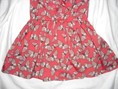 Krásné lehounké motýlkové šatečky, girl2girl,98