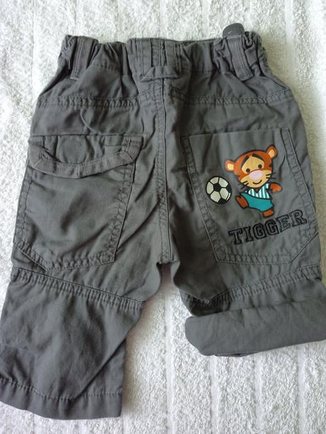 Plátěné kalhoty, h&m,68