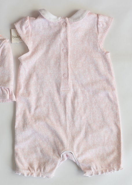Letní overal + klobouk vel. 0 - 3 m, m&co,62
