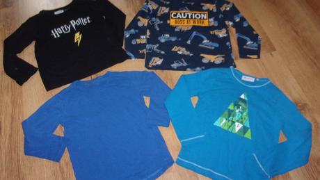 Trička, vel. 110/116, 110