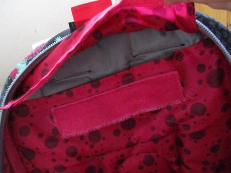 Dívčí školní batoh květovaný topgal, 