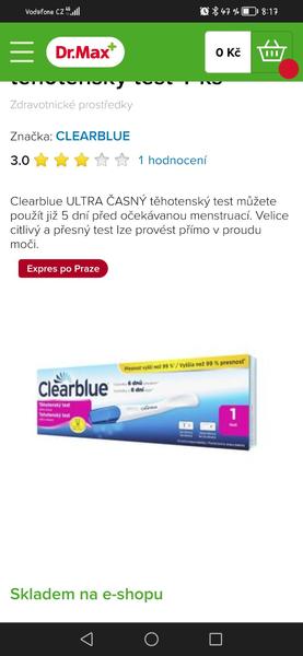 Je Clearblue ultra časný těhotenský test spolehlivý?