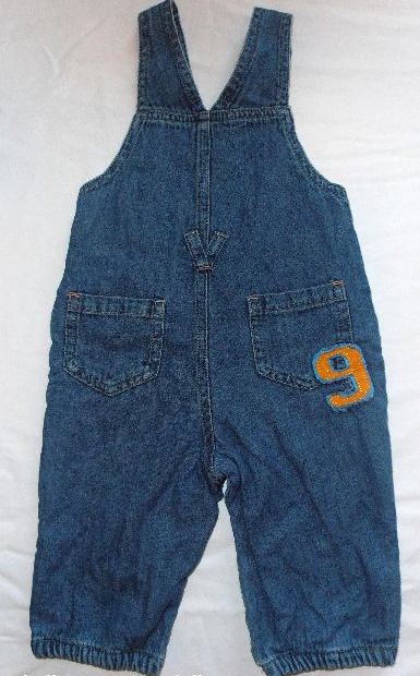 037.podšité riflové lacláčky 3-6 měsíců, 68