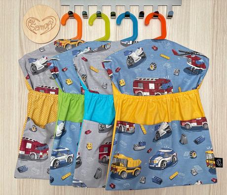 Kapsář nejen do školky + jmenovka,