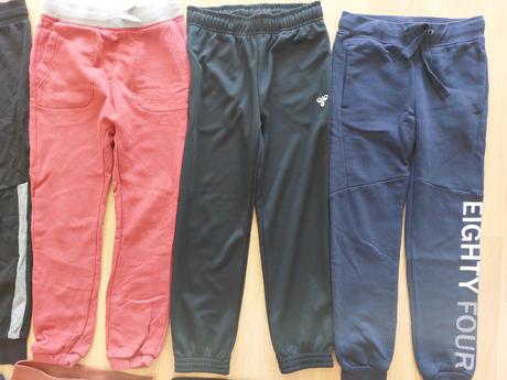 Tepláky, tepláčky 140 a 146, některé nové, adidas,140