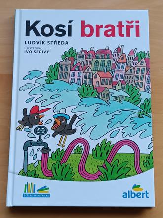 Dětská kniha - večerníček kosí bratři, 