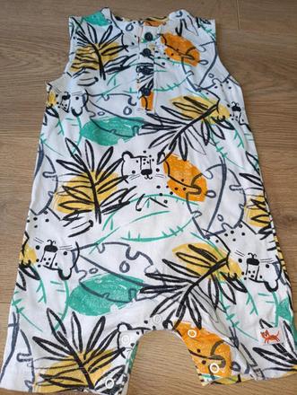 Letní overal se zvířátky 80 nutmeg, nutmeg,80