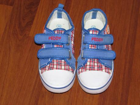 Kárované dětské tenisky peddy, peddy,30