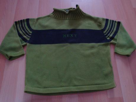 Svetr next - zelený, vel. 104, next,104