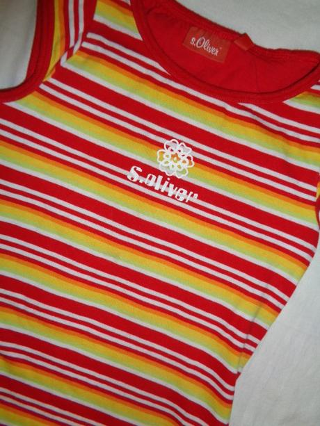 Luxusní pruhované šaty s.oliver - super vzadu, s.oliver,104