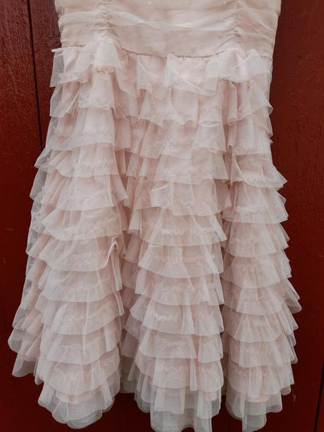 Růžové šaty next 14 let, next,164