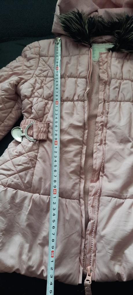 Dívčí zimní bunda, značka neuvedena, vel 7-8 let., 122