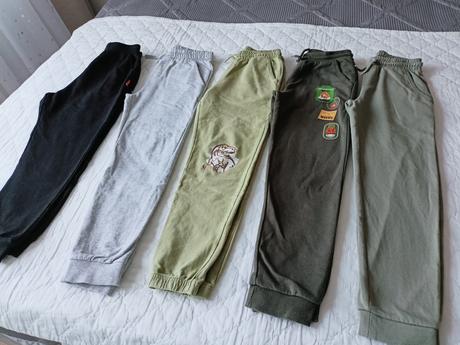 5x tepláky, 128/134, pepco,134