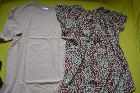 2x dámské nové tričko bavlna a halenka v.38-42, 38 / 40 / 42