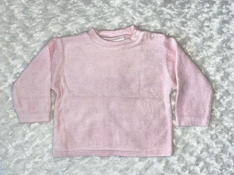 Růžová sametová mikina dimo, dimo,62