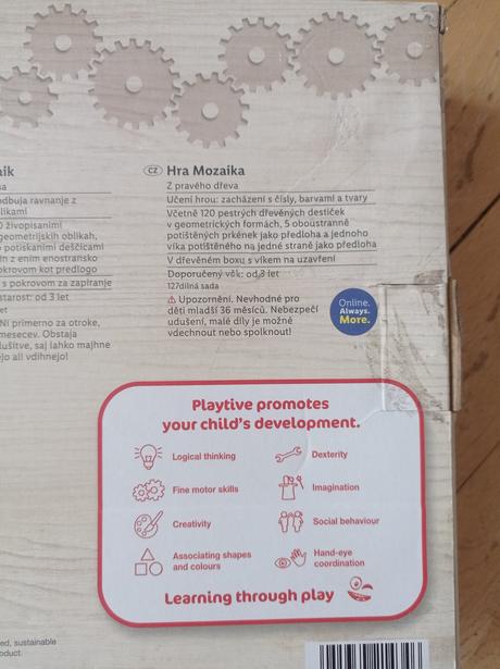 Hra mozaika - lidl playtive, 