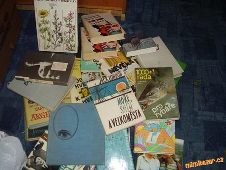Výprodej knih- cena od 30 kč, 