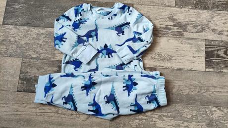 Pyžamo fleece pro kluka dino 98/104, marks & spencer,98