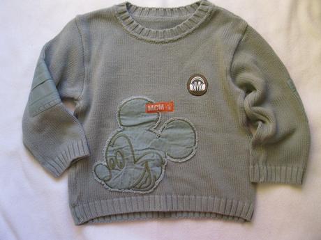 Svetr s mickey mousem, marks & spencer,98