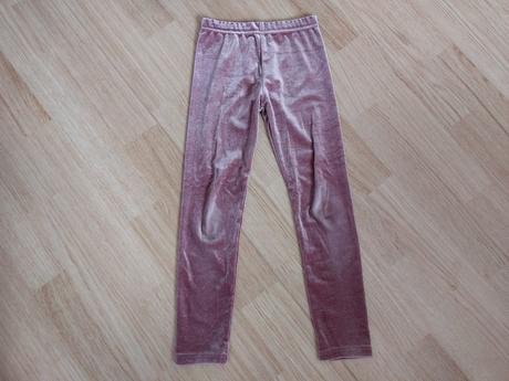 Sametové legíny s třpytkami, pepco,128