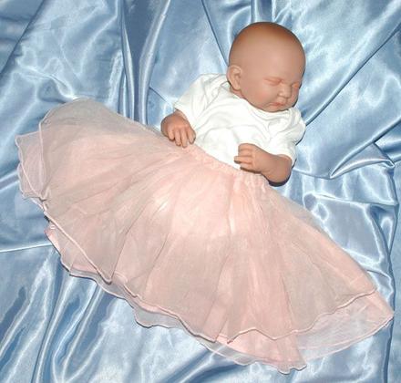 Sukýnka slavnostní růžová, 80