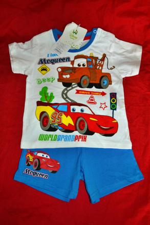 Letní bavlněná souprava  disney cars,v.80, disney,80