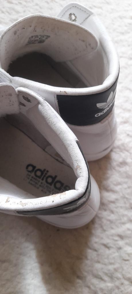 Adidas bílé kotníkové tenisky, adidas,40
