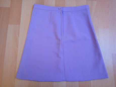 Klasická sukně - pastelově fialová, vel. 146, c&a,146