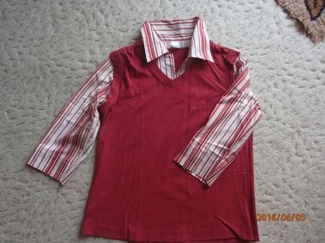 Triko ala košile, xl