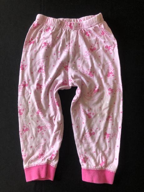 Vel. 80 pyžamové kalhoty s mickey mouse, 80