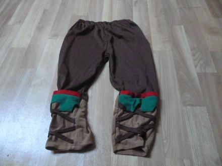 Kalhoty karneval děti vel. 3-5,