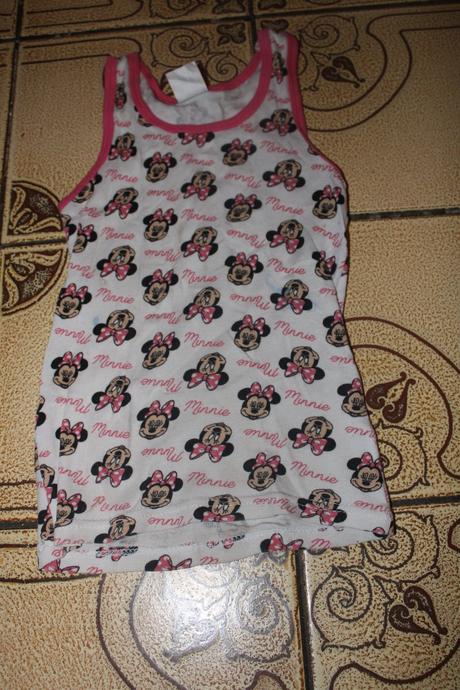 Dívčí tílko minnie vel. 80 - 86, disney,80