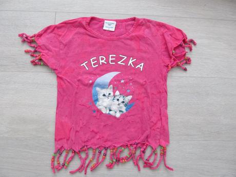 Dívčí tričko s koťátky, terezka, vel. 4 roky, 104