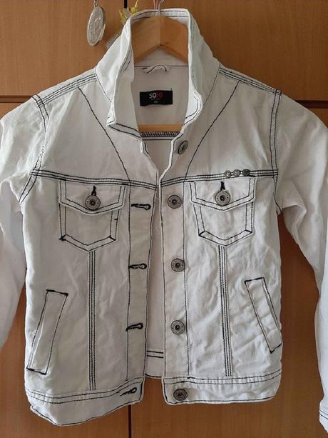 Letní riflová bundička, 140