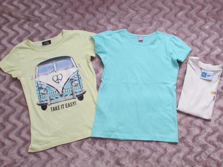 3x tričko, takko,128