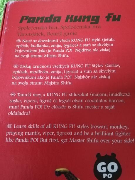 Hra kung fu panda, 