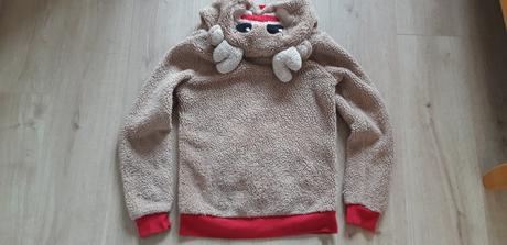 Měkkoučká mikina sob vel. 34/xs, f&f,xs
