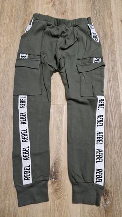 Tepláky- kapsáče rebel kids, rebel kids,128