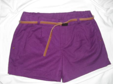 Luxusní teplé kraťasy s páskem, zara,116