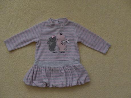 Balonové šaty/šatičky s legínkami, 68