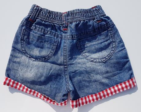 C165 dívčí riflové kraťasy vel. 80, 80