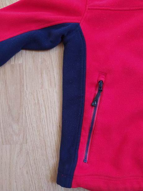 Červená mikina vel.110/116 nordblanc, nordblanc,110