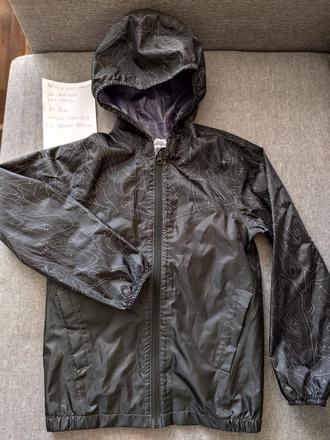 Turistická nepromokavá bunda quechua,vel.131/140, quechua,140