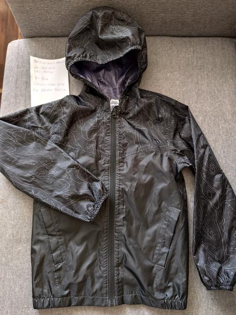 Turistická nepromokavá bunda quechua,vel.131/140, quechua,140