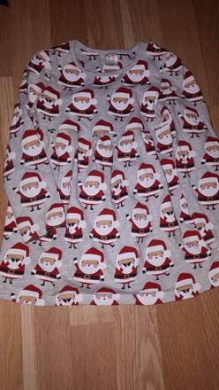 Šedé vánoční šaty vel. 98, 98