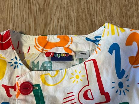 Zástěra na výtvarku/pracovní činnosti - lupilu, 