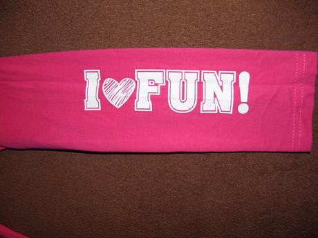 Dívčí růžové legíny zn. kugo vel.116, kugo,116