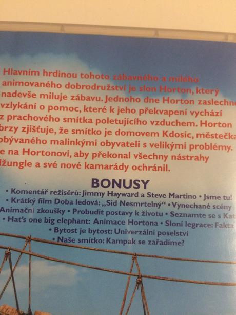 Dvd horton, 