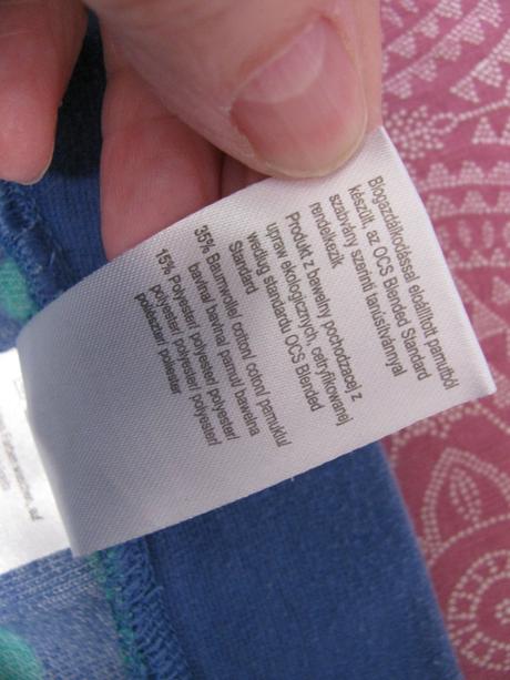 Froté bavlněné pruhované šortky, tcm,xs